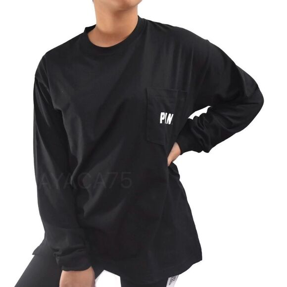 Victoria’s Secret Pink bling sequins oversized tee - Picture 3 of 3